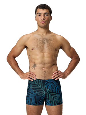Плавки Speedo Beachstar Print Square Leg Black