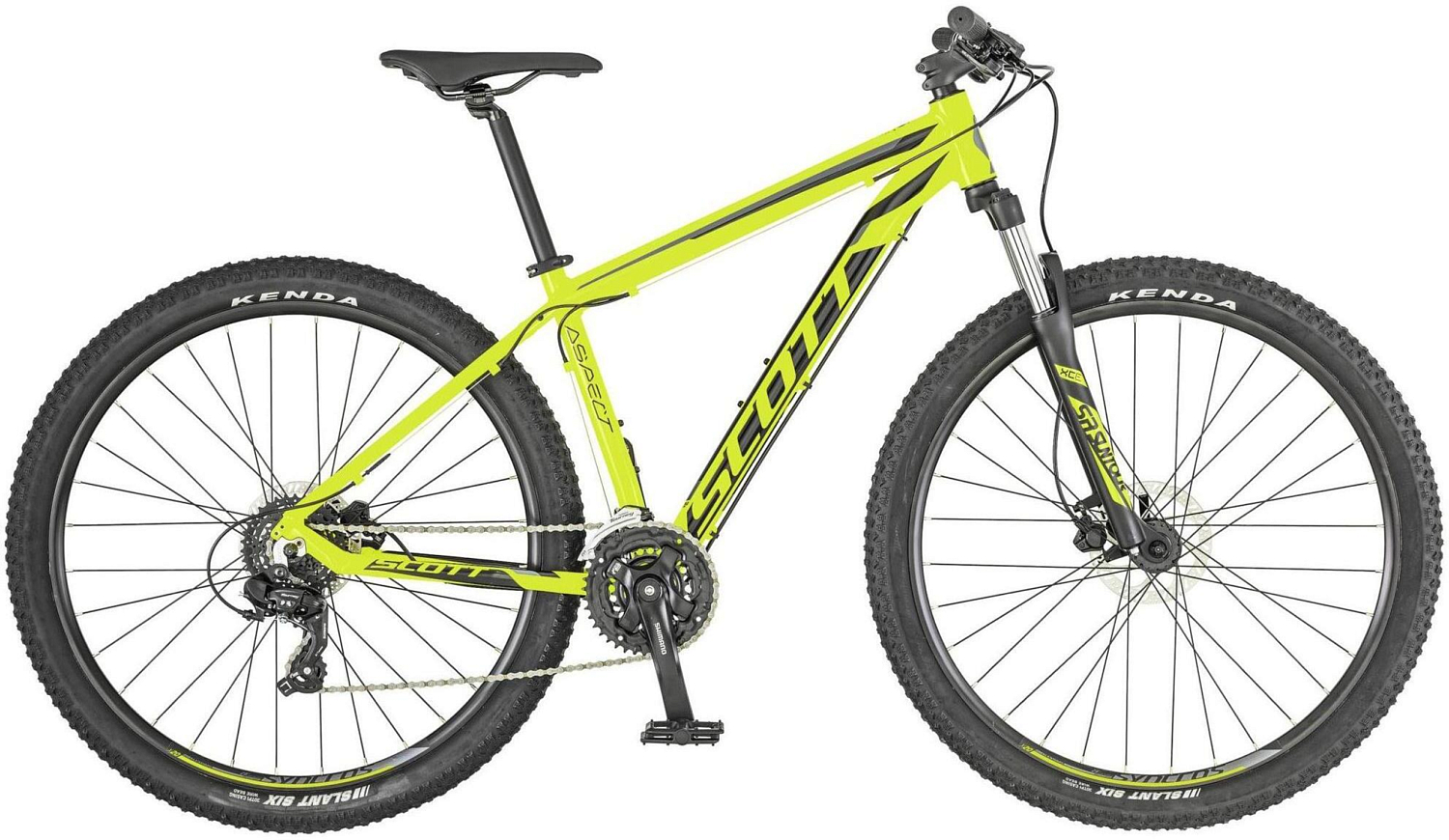 Велосипед Scott Aspect 960 2019 Yellow/Grey