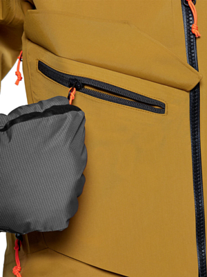 Куртка Salewa Sella Free 3L Ptx Golden Brown