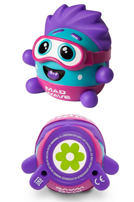Игрушка для обучения детей плаванию MAD WAVE Mad Bubble Diving Violet