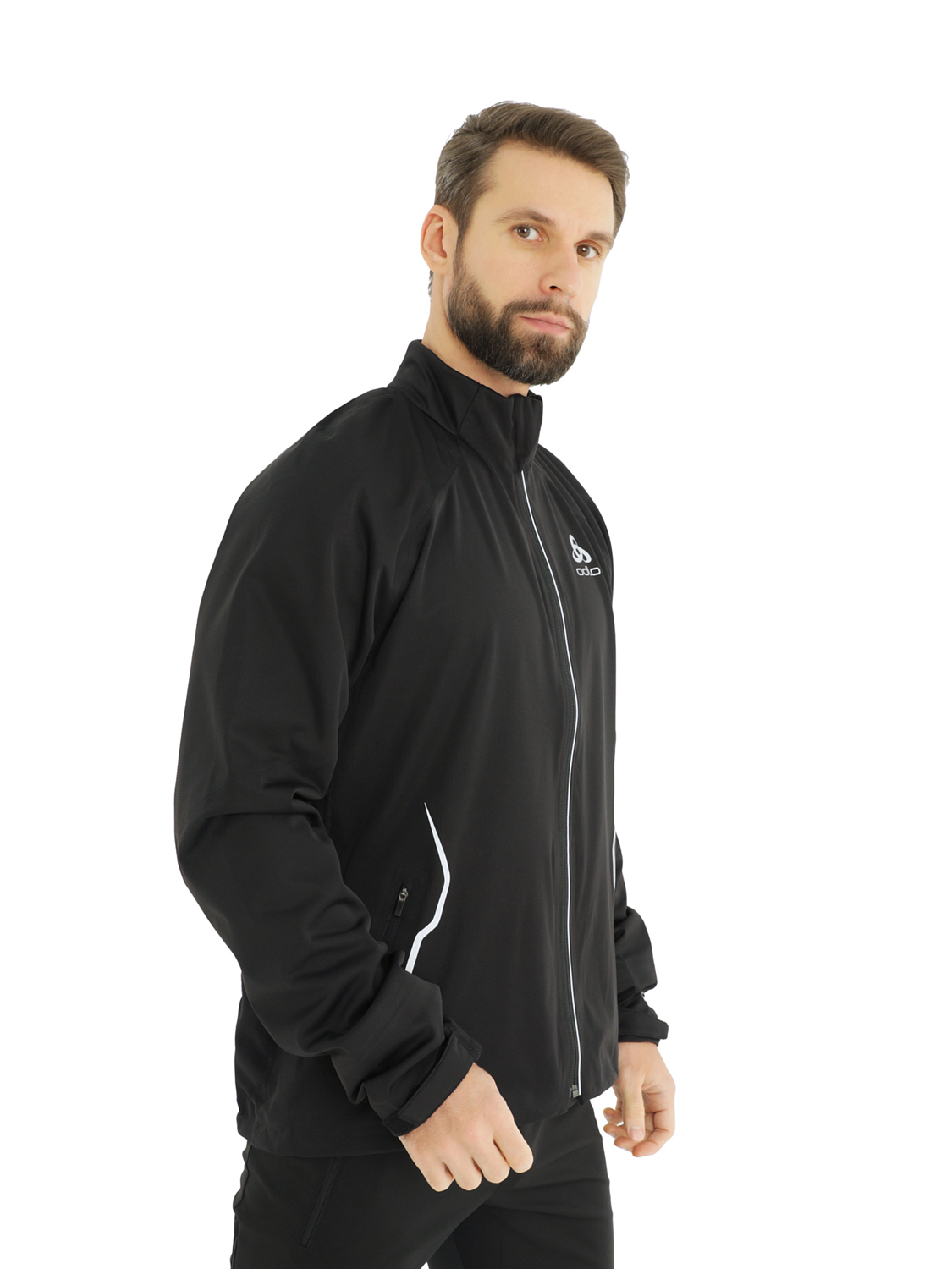 Куртка беговая ODLO Jacket GRAVITY M Black