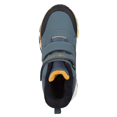 Ботинки Trollkids Hafjell Steel Blue/Navy/Mango