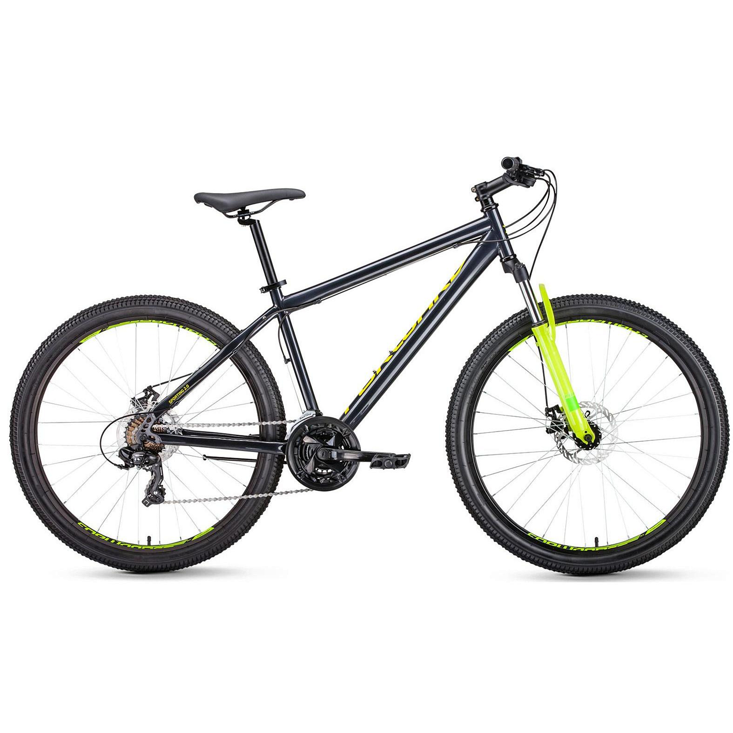 Велосипед Forward Sporting 27,5 2.0 Disc 2019 Серый