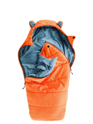 Детский спальник Deuter Little Star Left Saffron/Slateblue