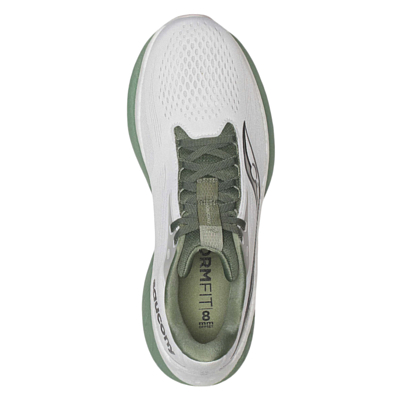 Кроссовки Saucony Ride 18 White/Olivine