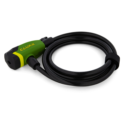 Замок велосипедный CLUXX Gardia 850K Green/Black