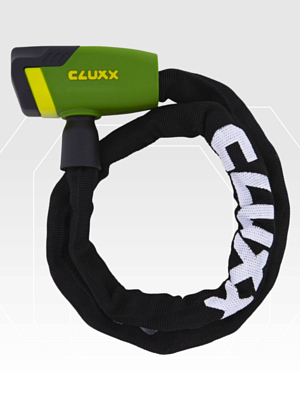 Замок велосипедный CLUXX Keeper 85K Green/Black