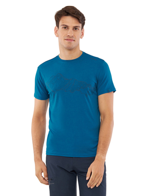Футболка VIKING Lenta Bamboo Light Blue/Navy