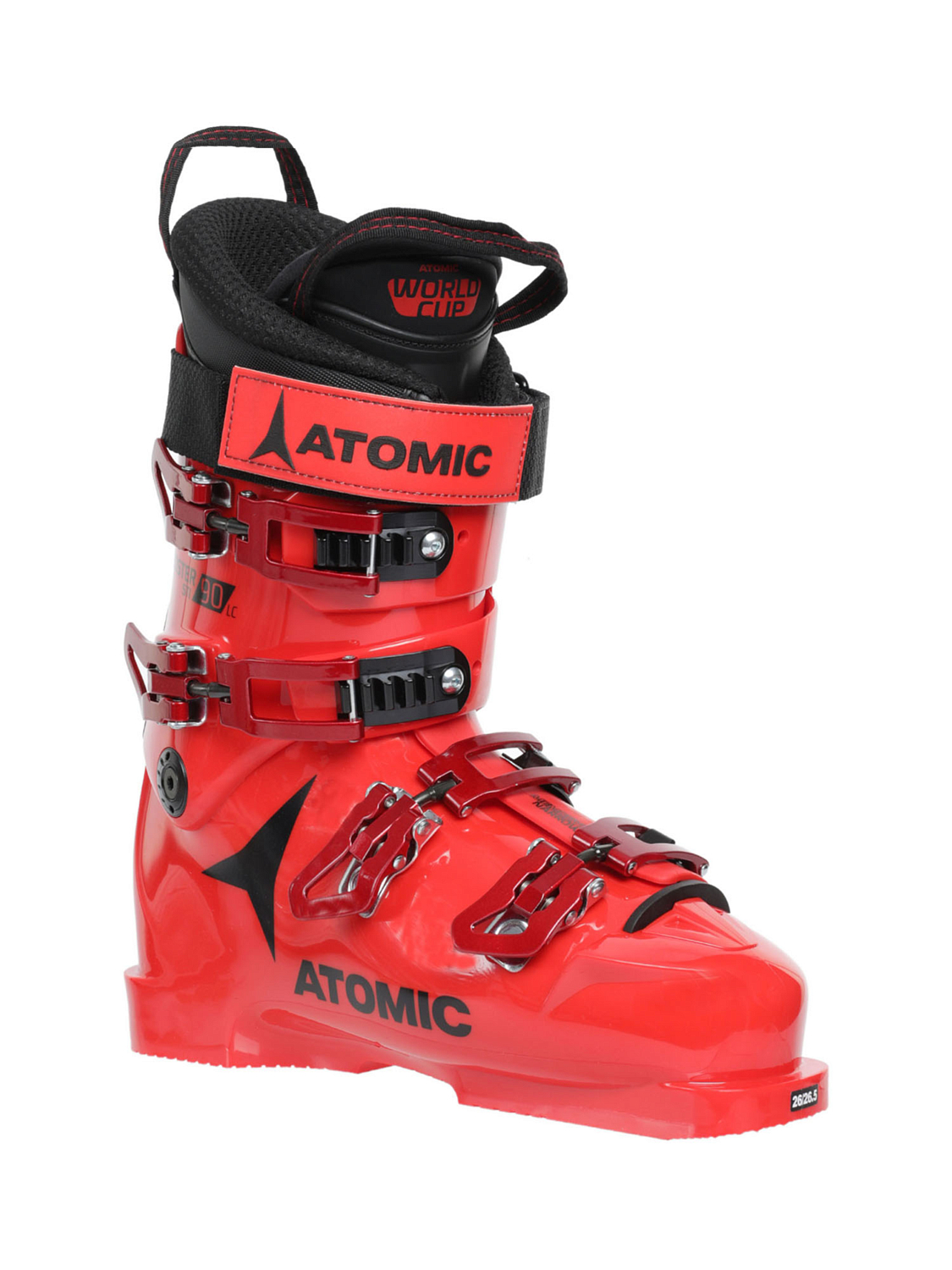 Горнолыжные ботинки ATOMIC Redster STI 90 LC red/black