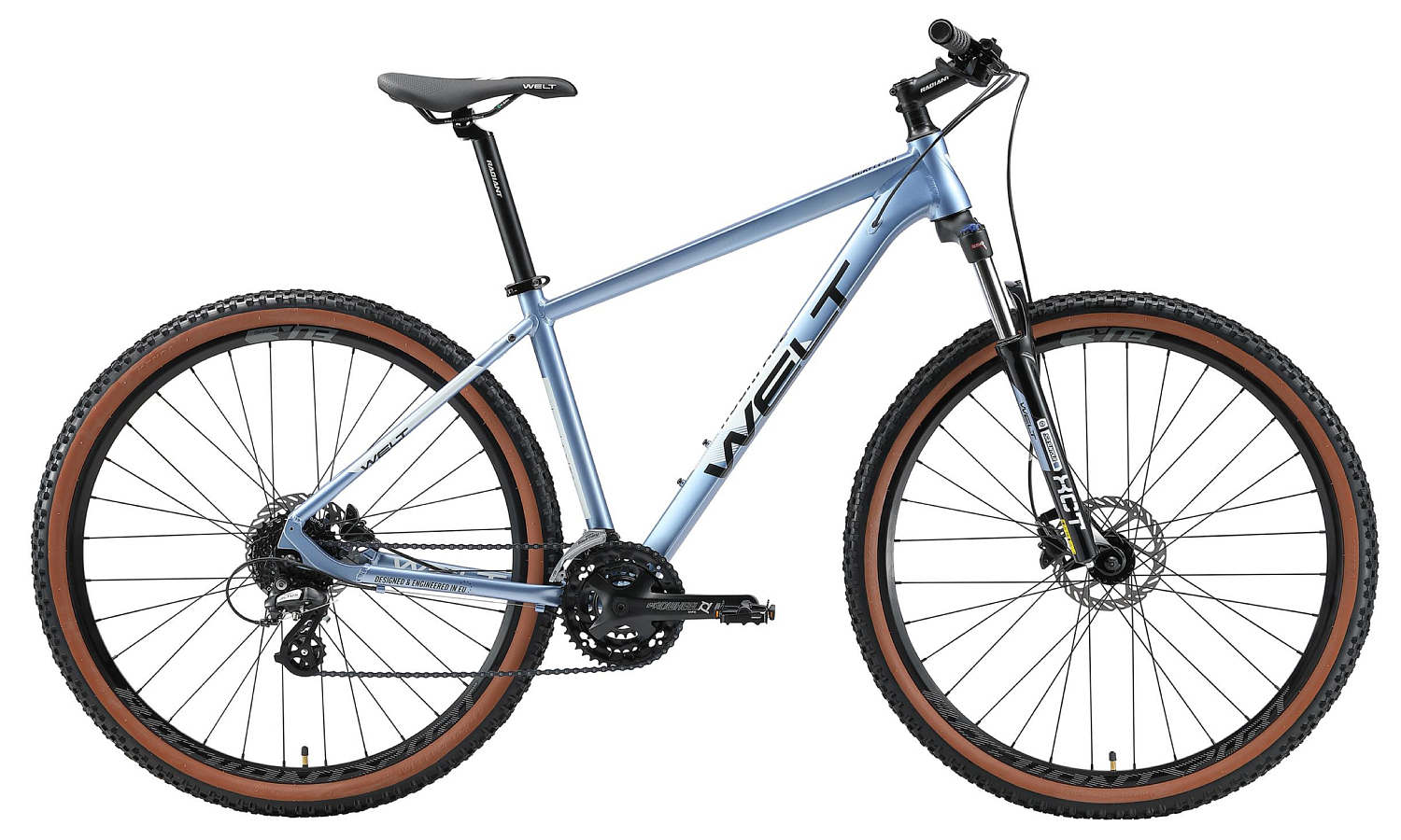 Велосипед Welt Rockfall 2.0 SRT 29 2021 Metal blue