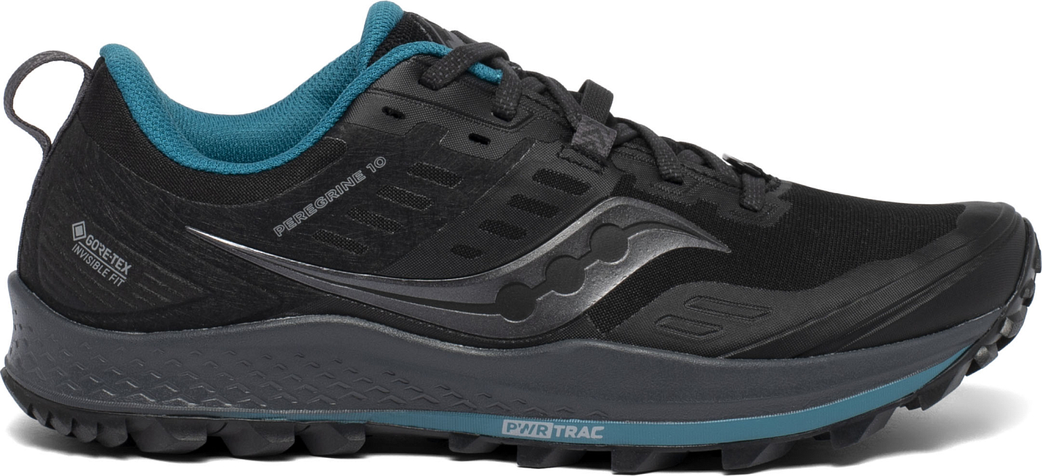 Беговые кроссовки Saucony 2020-21 Peregrine 10 GTX Black/Marine