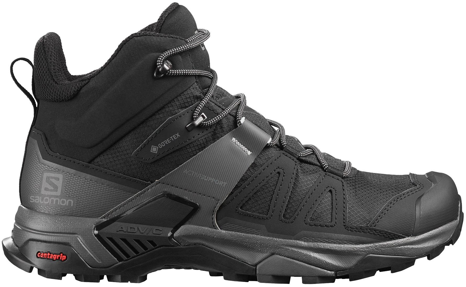 Треккинговые ботинки SALOMON X Ultra 4 Mid Gtx Black/Magnet/Pearl