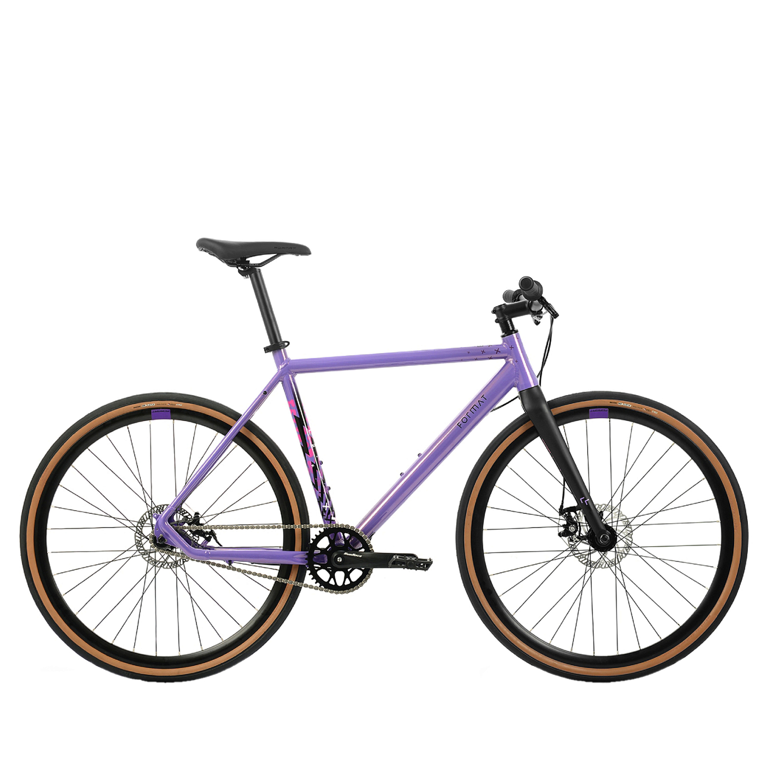 Велосипед Format 5343 700C 2023 фиолетовый