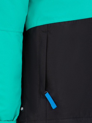 Куртка сноубордическая детская 686 Hydra Insulated Greenery/Colorblock