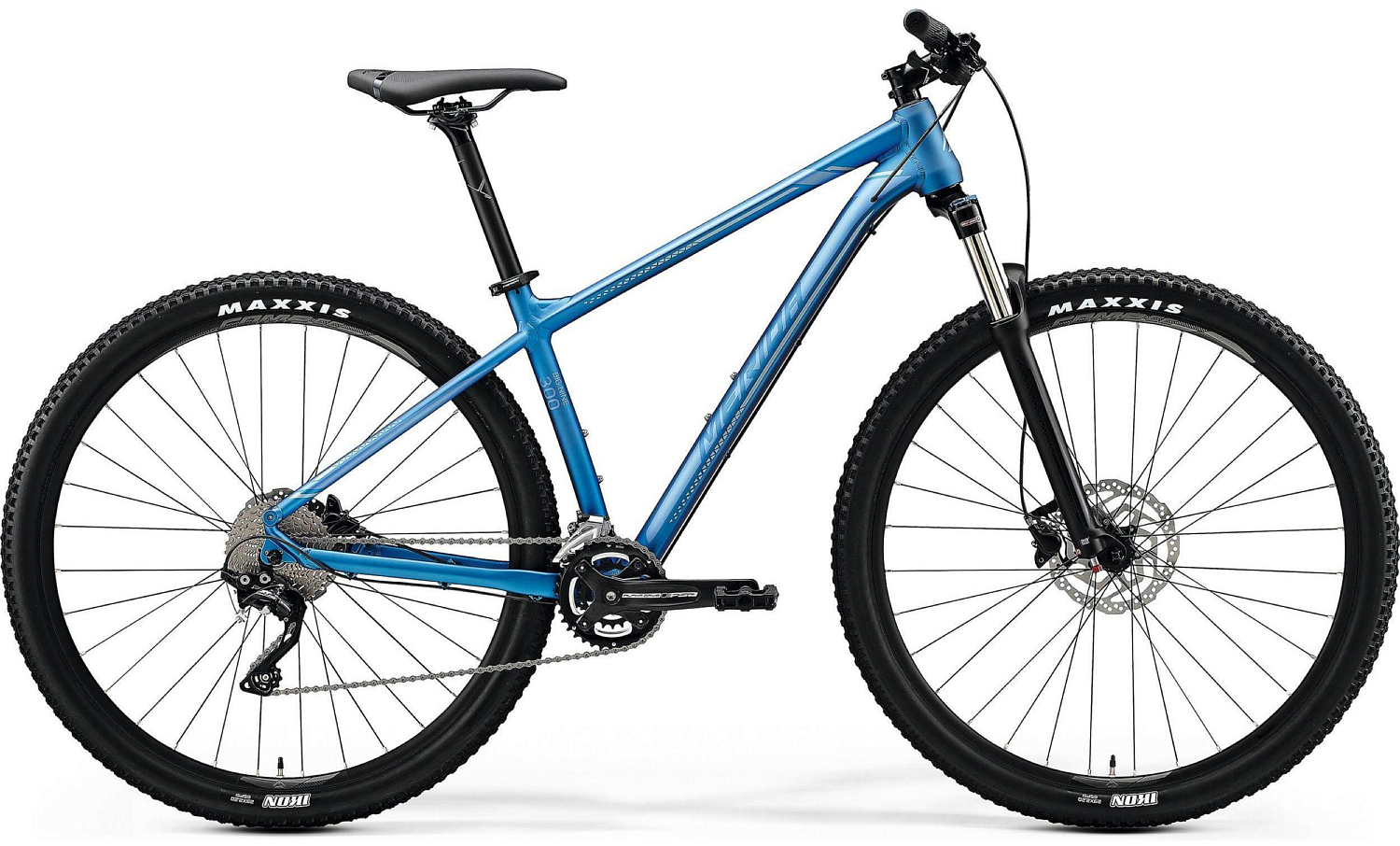 Велосипед MERIDA Big.Nine 300 2020 Matt Light Blue/Glossy Blue/Silver