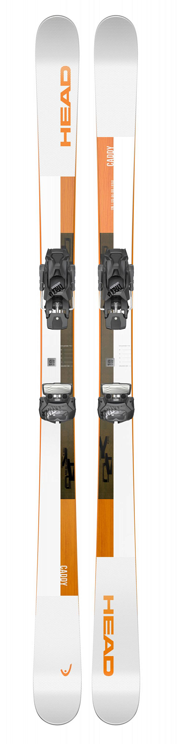 Горные лыжи с креплениями HEAD 2020-21 Caddy + ATTACK² 13 GW BRAKE 95 [A] white/orange