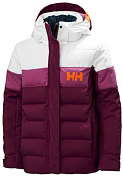 Куртка горнолыжная детская HELLY HANSEN 2020-21 Diamond Purple Potion