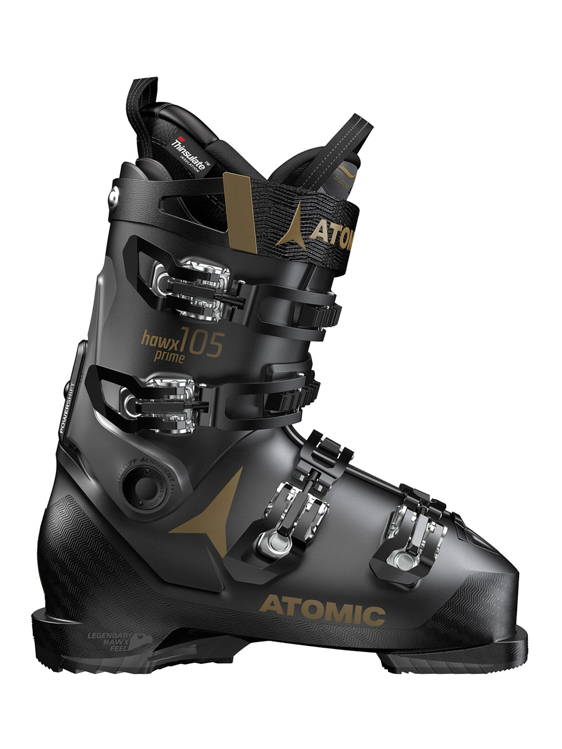 Горнолыжные ботинки ATOMIC Hawx Prime 105 S W black/anthra