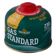 Баллон газовый Tourist 2022 Gas Standard (TBR-230) для портативных приборов - резьбовой