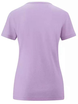 Футболка Maier Sports Feather Tee Viola Melange