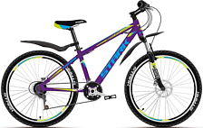 Велосипед Stark Rocket 24.3 HD 2018 purple/green/light blue