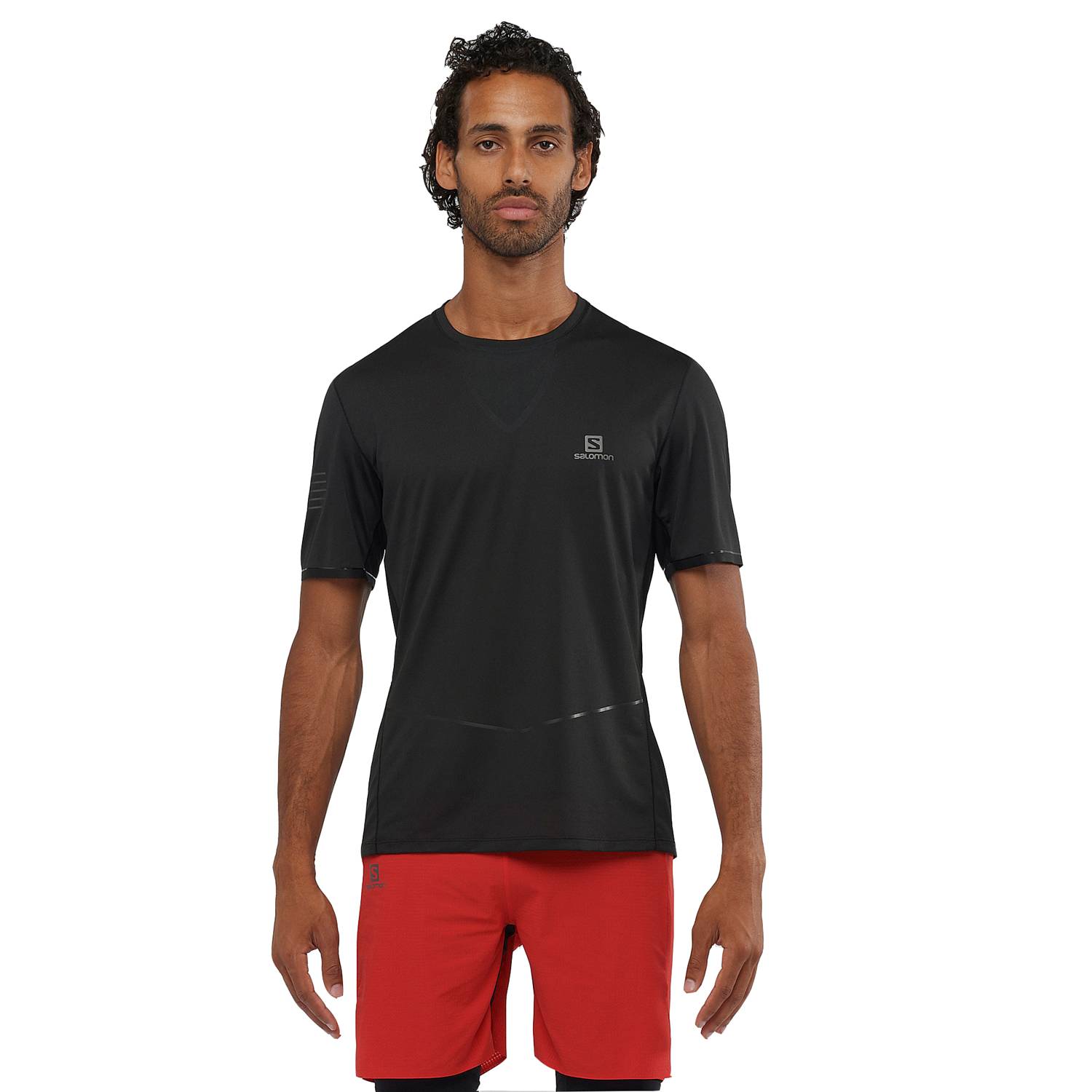 Футболка беговая SALOMON 2020 Sense Ultra Tee M Black