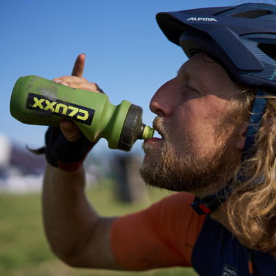 Фляга CLUXX Ergo 550 Fast Flow Black/Green