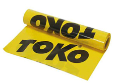 Непромокаемая ткань TOKO Ground Sheet (желтый полиэтилен 25м х 1,2 м)