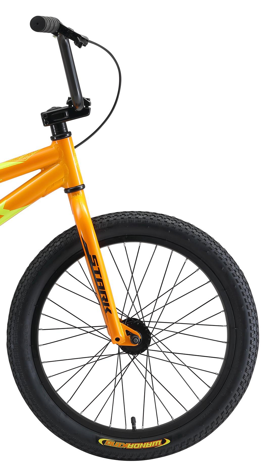 Велосипед Stark Madness BMX Race 2019 Оранжевый/Желтый