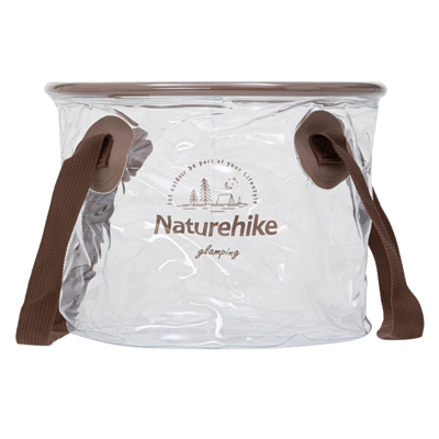 Ведро Naturehike Foldable Round Bucket 10L Transparent