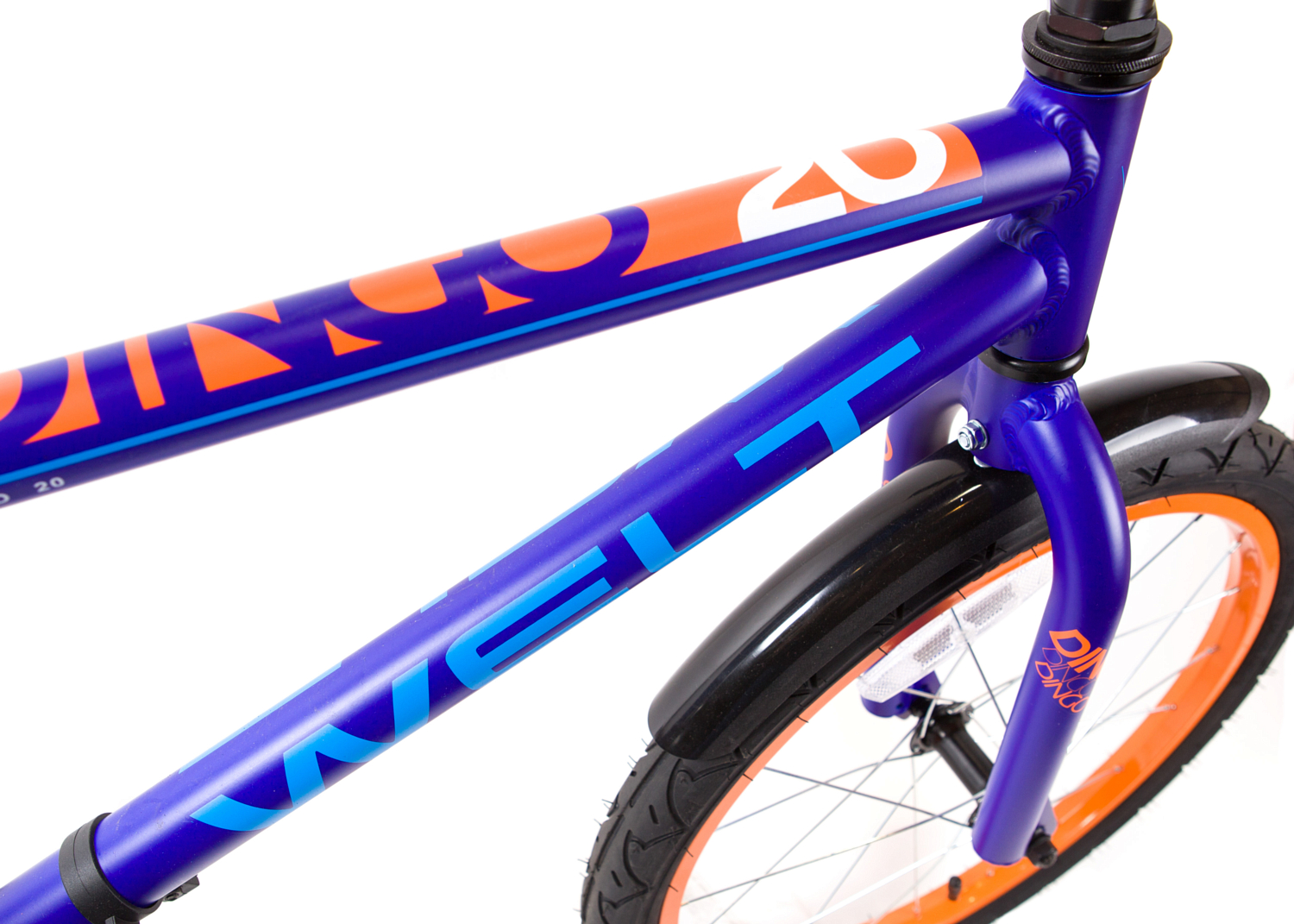 Велосипед Welt Dingo 20 2019 dark blue/orange