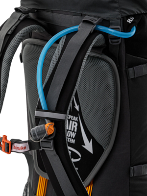 Рюкзак Naturehike Discovery 70 L Black/Gray