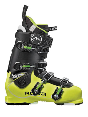 Горнолыжные ботинки ROXA R3s 130 Lime/ Black