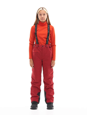 Брюки сноубордические Dragonfly Gravity Teenager Dark Red