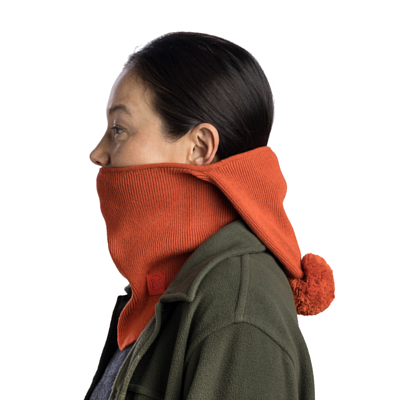 Балаклава Buff Knitted Nilan Balaclava Orange Red