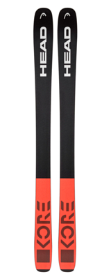 Горные лыжи HEAD Kore 99 Red-Black