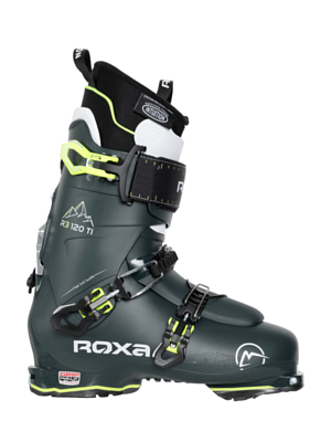 Горнолыжные ботинки ROXA R3 120 Ti Ir Dk Green/Dk Green/Dk Green-White