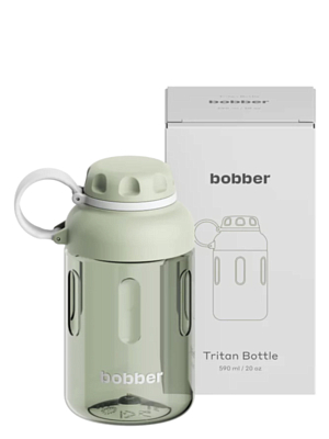 Бутылка Bobber Tritan Bottle 590 мл Sage Green