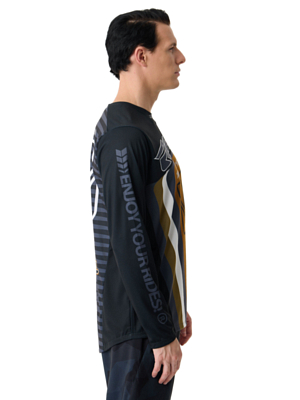 Велофутболка с длинным рукавом Rehall MIKE-R T-Shirt Long Sleeve Black