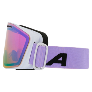 Очки горнолыжные ALPINA Nendaz Q-Lite White-Lilac Matt/Q-Lite Lavender S2