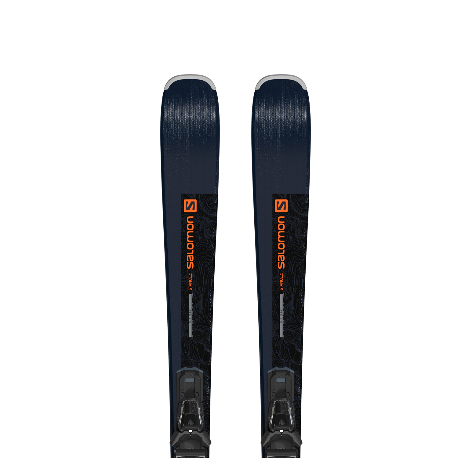 Горные лыжи с креплениями SALOMON 2021-22 E Stance 80 + M11