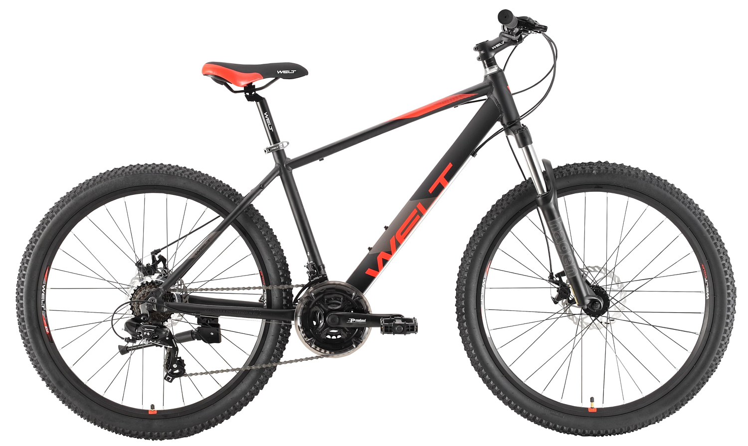 Купить Велосипед Welt Peak 26 Disc 2021 Matt black: цена 32990 руб ...