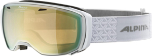 Очки горнолыжные ALPINA Estetica Q-Lite Pearlwhite Gloss/Q-Lite Mandarin Sph. S2
