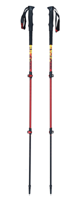 Палки треккинговые VIKING Poles Lhotse Trekking Black/Red