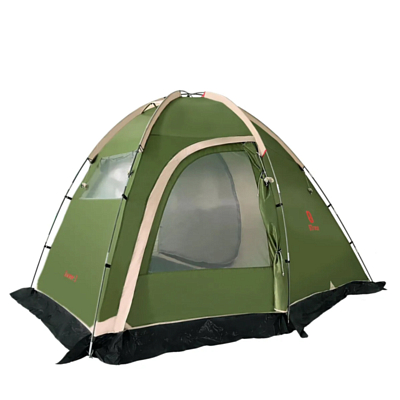 Палатка кемпинговая BTrace Dome 4 Зеленый