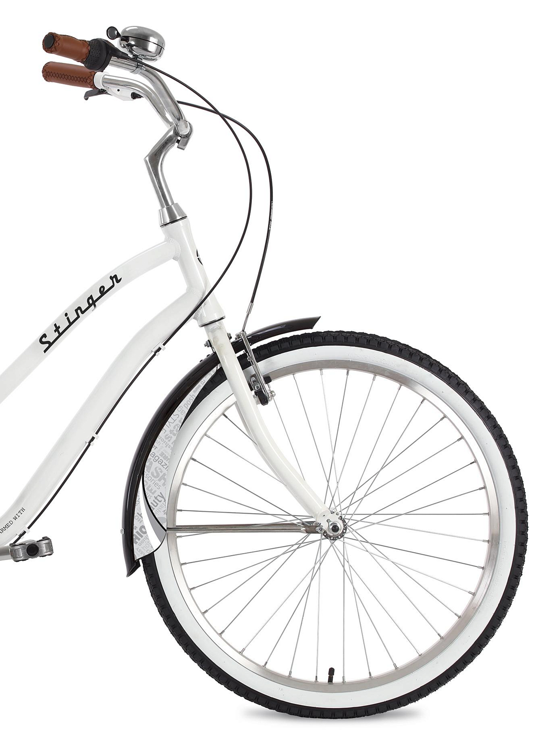 Велосипед Stinger Cruiser Nexus M 26 2019 белый
