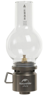 Лампа газовая Naturehike Outdoor Camping Gas Tank Light Grey