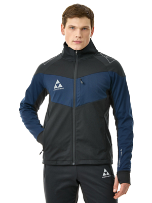 Куртка беговая FISCHER Asarna Black Navy