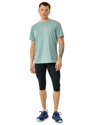 Футболка беговая Puma Seasons Drycell Green Moon