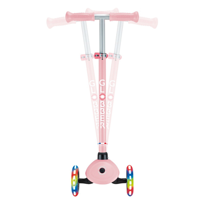 Самокат детский Globber Primo Lights V2 Пастельно-Розовый